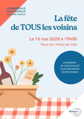 Rejoignez-nous pour la Fête de TOUS les Voisins !