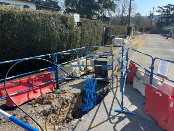 Travaux eau potable Allée du Gros Chillou
