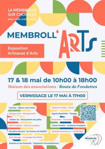 Membroll'Arts : Célébration de l'Artisanat d'Art les 17 et 18 Mai 2025