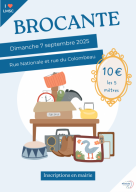 Brocante du centre-bourg 2025