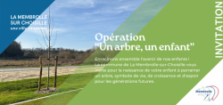 Cérémonie "Un arbre, un enfant" - La Membrolle-sur-Choisille